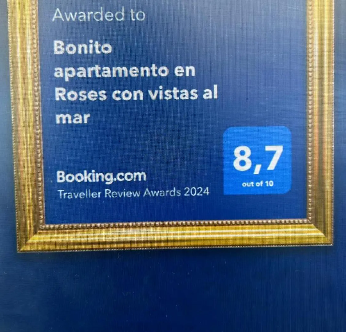 Bonito Apartamento En Roses Con Vistas Al Mar Apartment